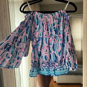 Lilly Pulitzer off the shoulder top